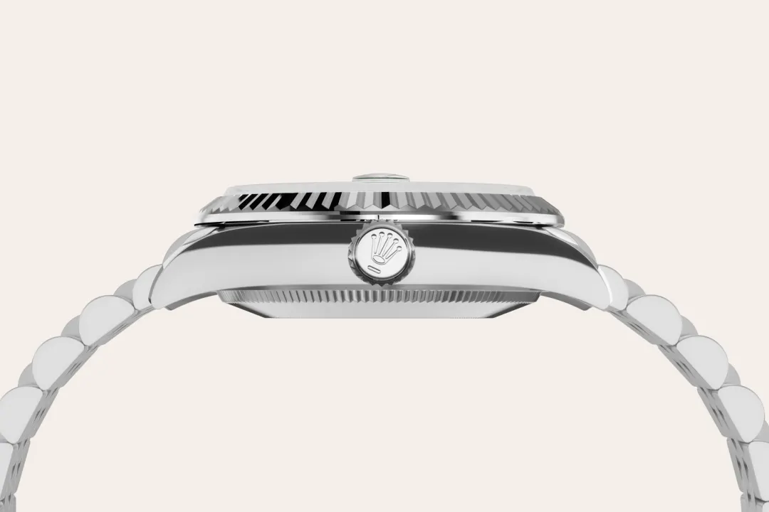 Rolex Datejust 31 in White Rolesor - combination of Oystersteel and white gold, M278274-0018 - Bern Watches