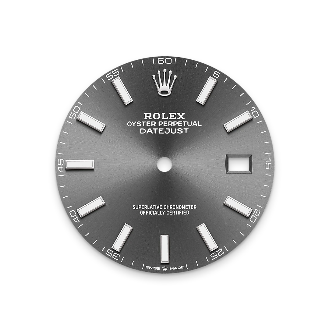 Rolex Datejust 41 in White Rolesor - combination of Oystersteel and white gold, M126334-0014 - Bern Watches