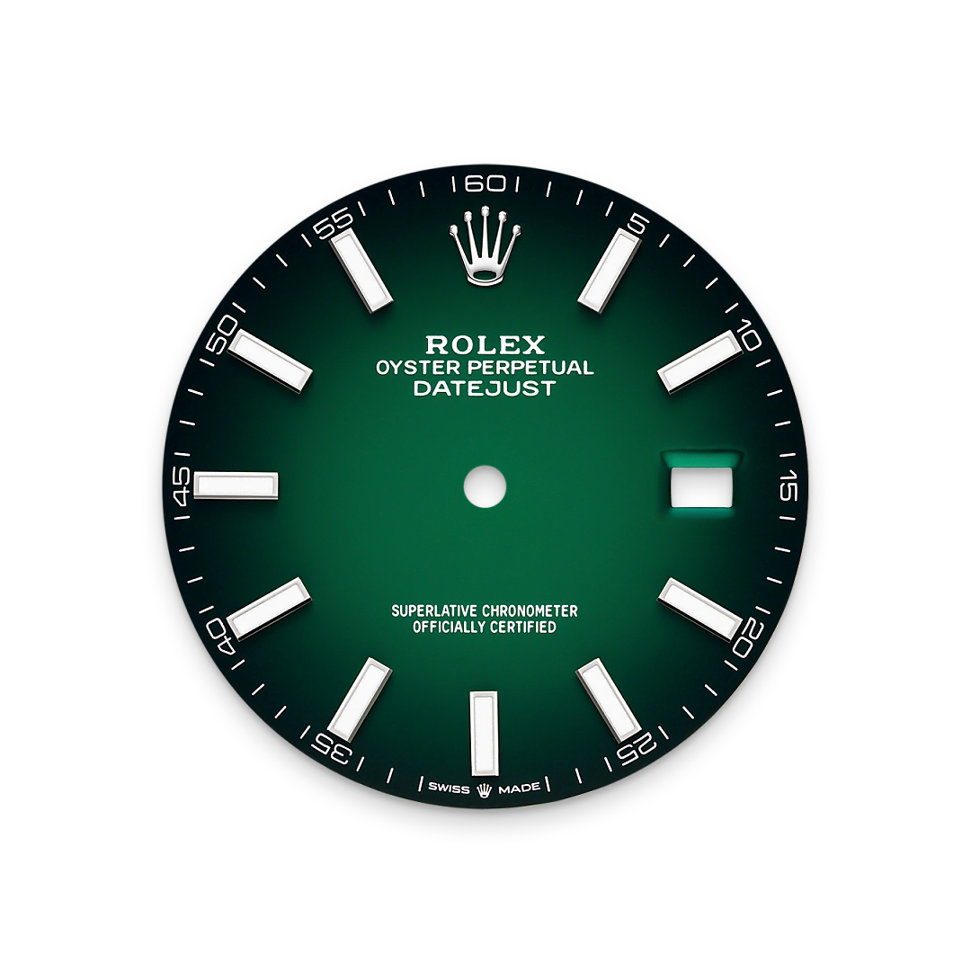 Rolex Datejust 41腕錶白色黃金鋼（蠔式鋼與白色黃金的組合）款，M126334-0033- 伯恩錶行