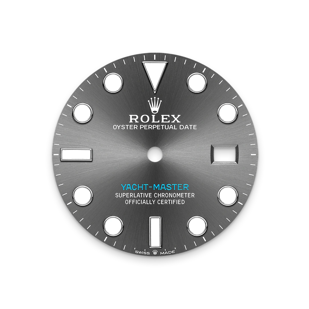 Rolex Yacht-Master 40 in Rolesium - combination of Oystersteel and platinum, M126622-0001 - Bern Watches