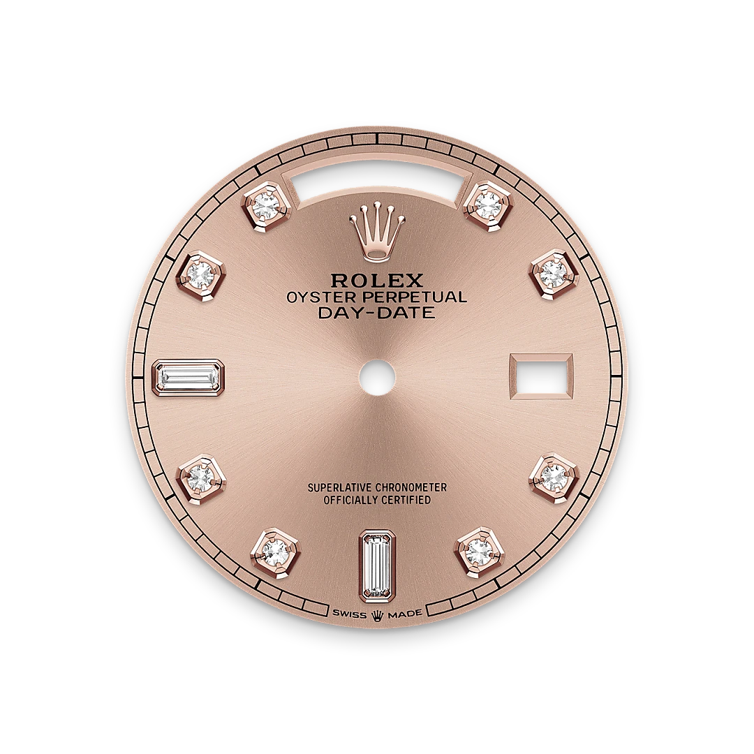 Rolex Day-Date 36腕錶18K永恒玫瑰金款，M128235-0009- 伯恩錶行
