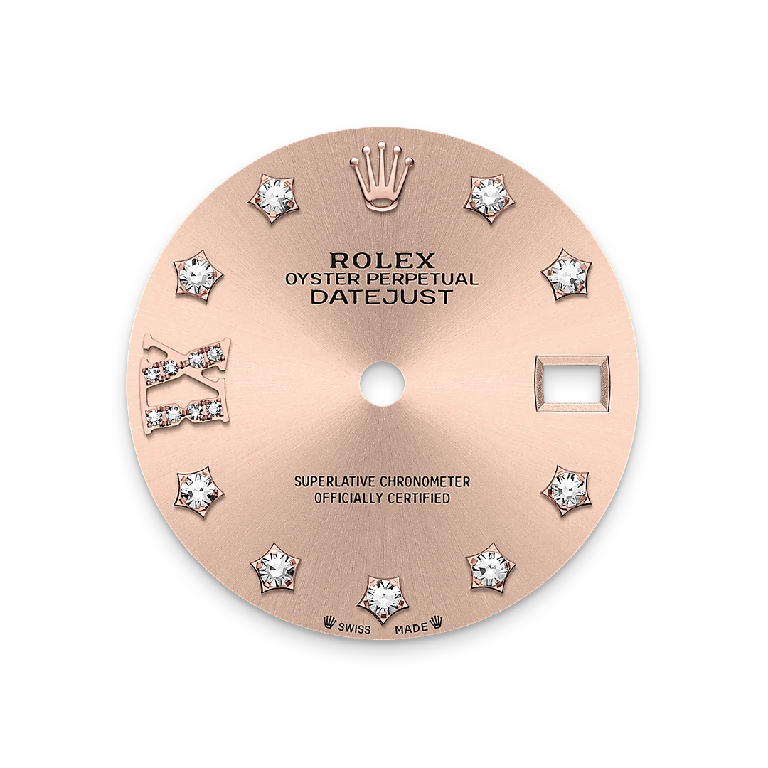 Rolex Lady-Datejust腕錶永恒玫瑰金鋼（蠔式鋼與永恒玫瑰金的組合）款，M279171-0028- 伯恩錶行