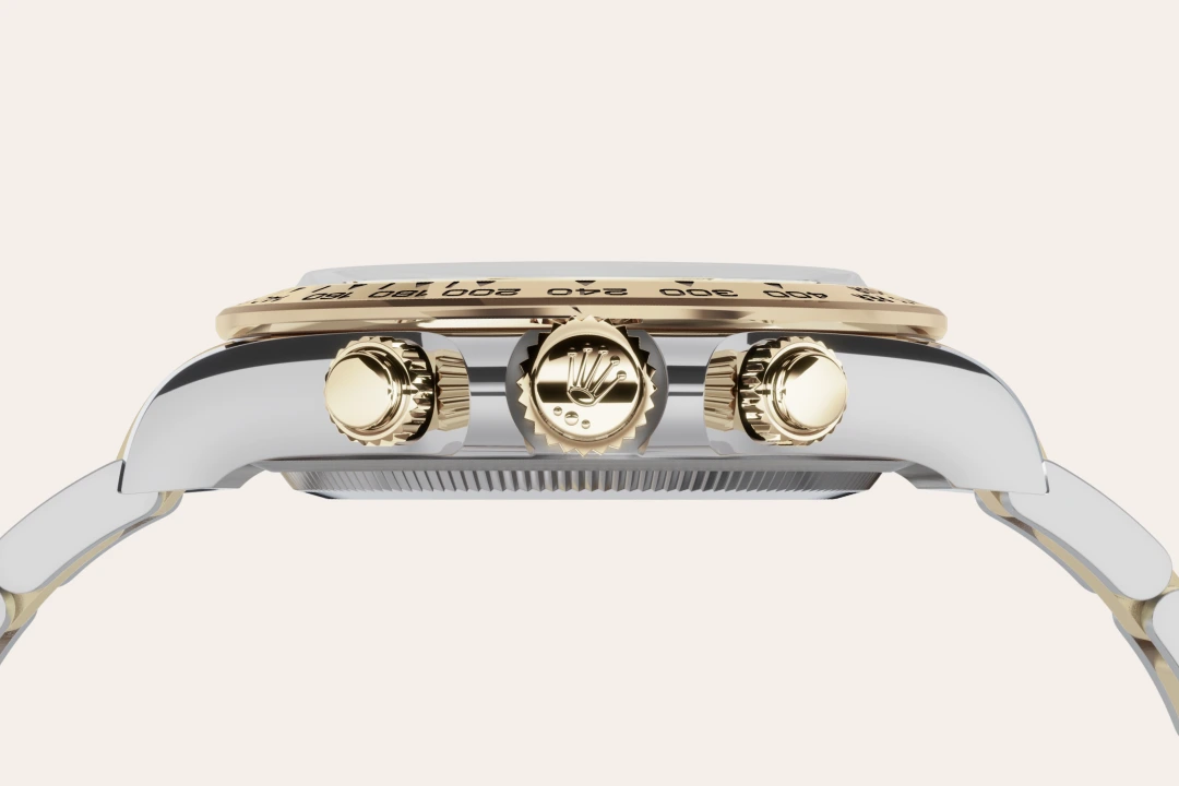 Rolex Cosmograph Daytona腕錶黃金鋼（蠔式鋼與黃金的組合）款，M126503-0001- 伯恩錶行