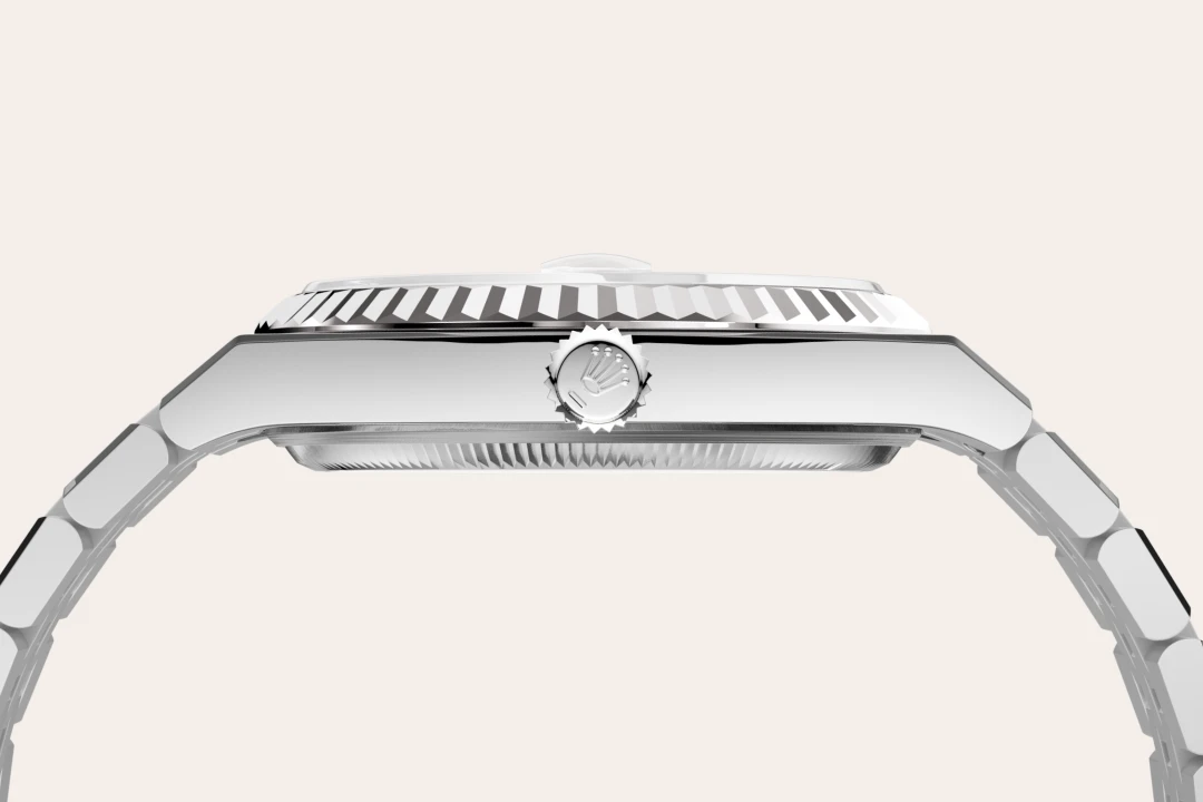 Rolex Land-Dweller 36腕錶白色黃金鋼（蠔式鋼與白色黃金的組合）款，M127234-0001- 伯恩錶行