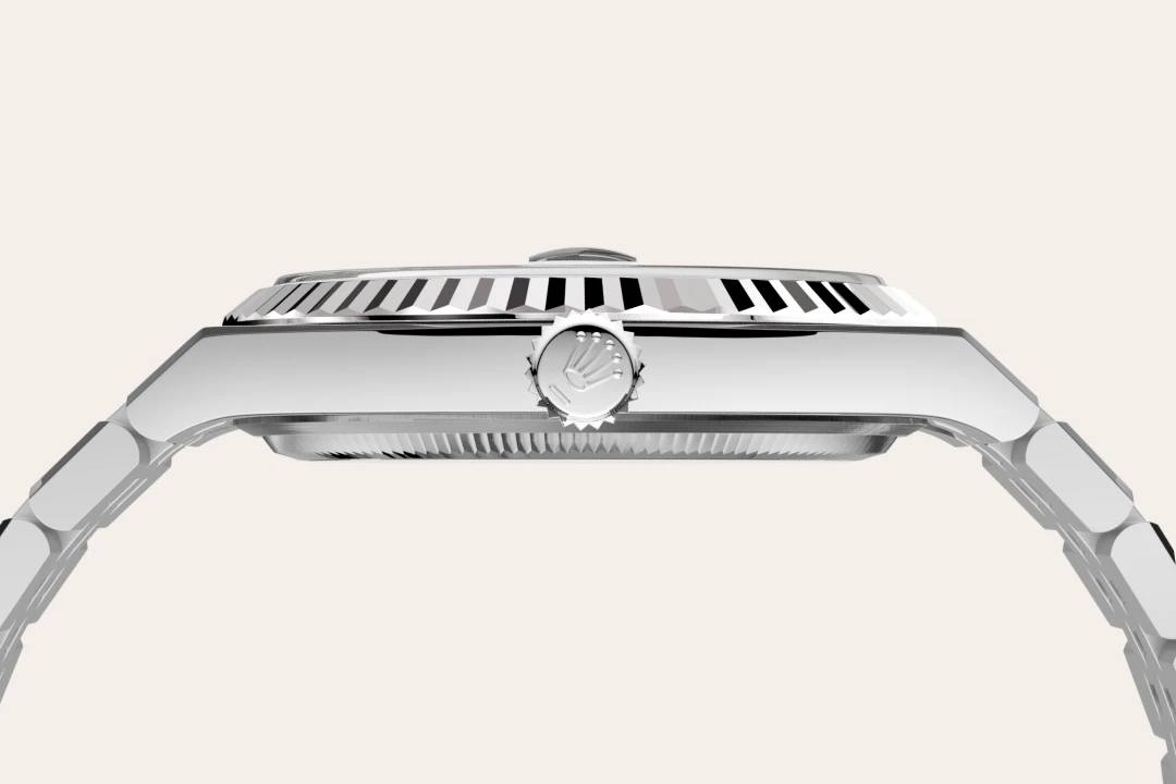 Rolex Land-Dweller 40 in White Rolesor - combination of Oystersteel and white gold, M127334-0001 - Bern Watches