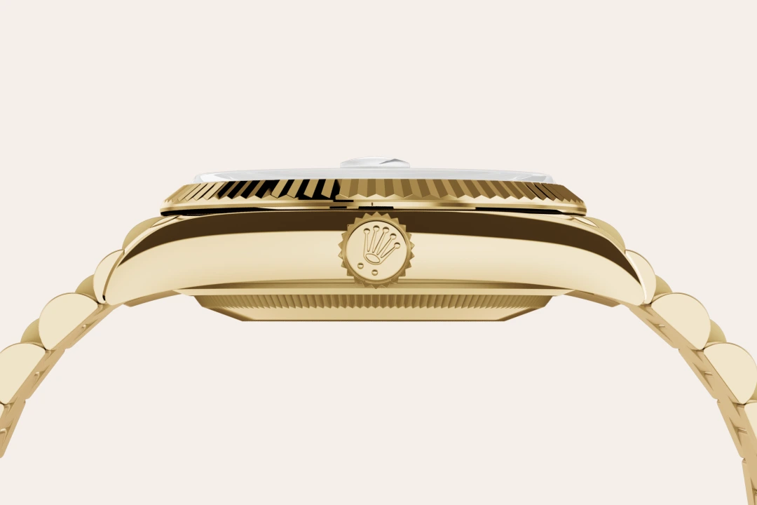 Rolex Day-Date 36腕錶18K黃金款，M128238-0045- 伯恩錶行