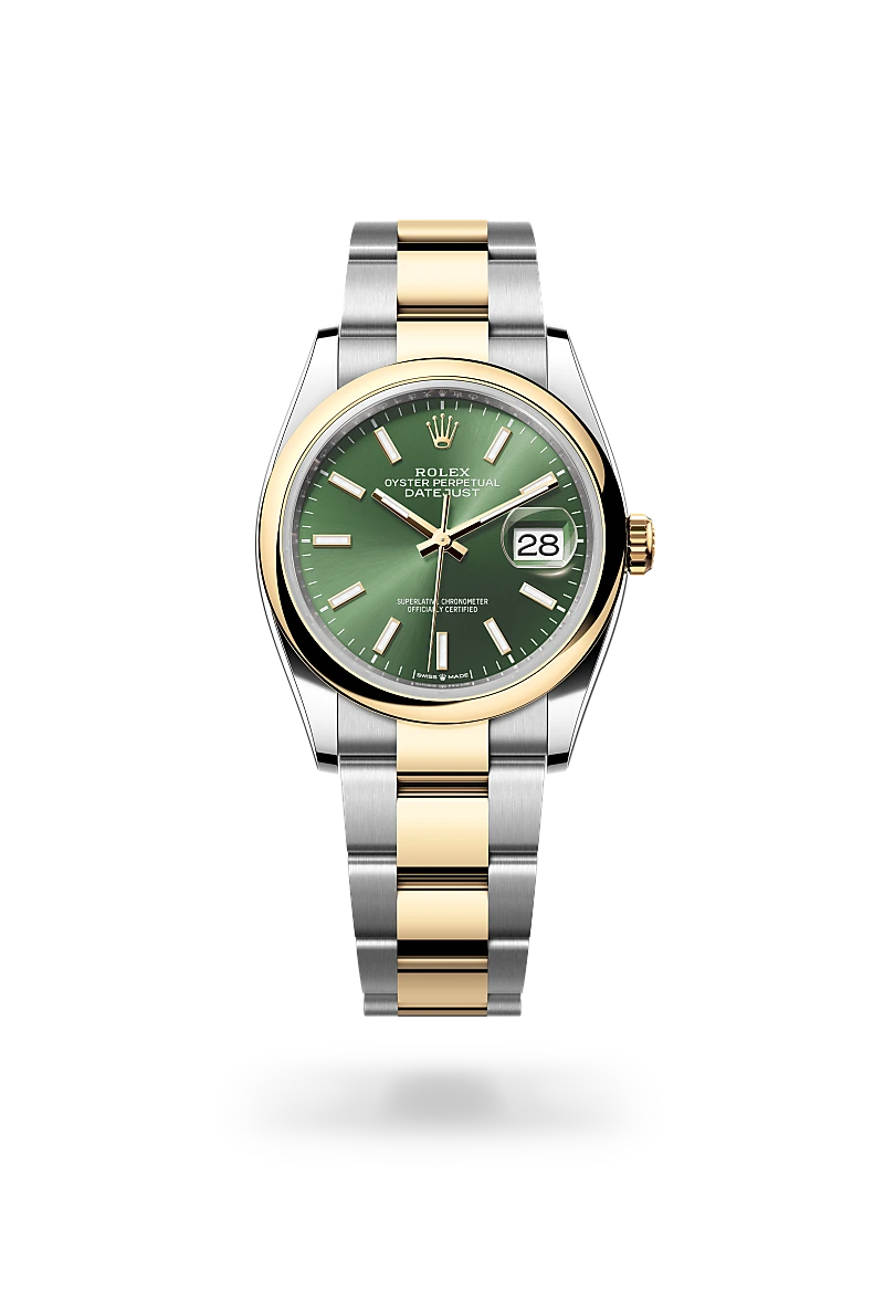 Rolex Datejust 36腕錶黃金鋼（蠔式鋼與黃金的組合）款，M126203-0058 - 伯恩錶行
