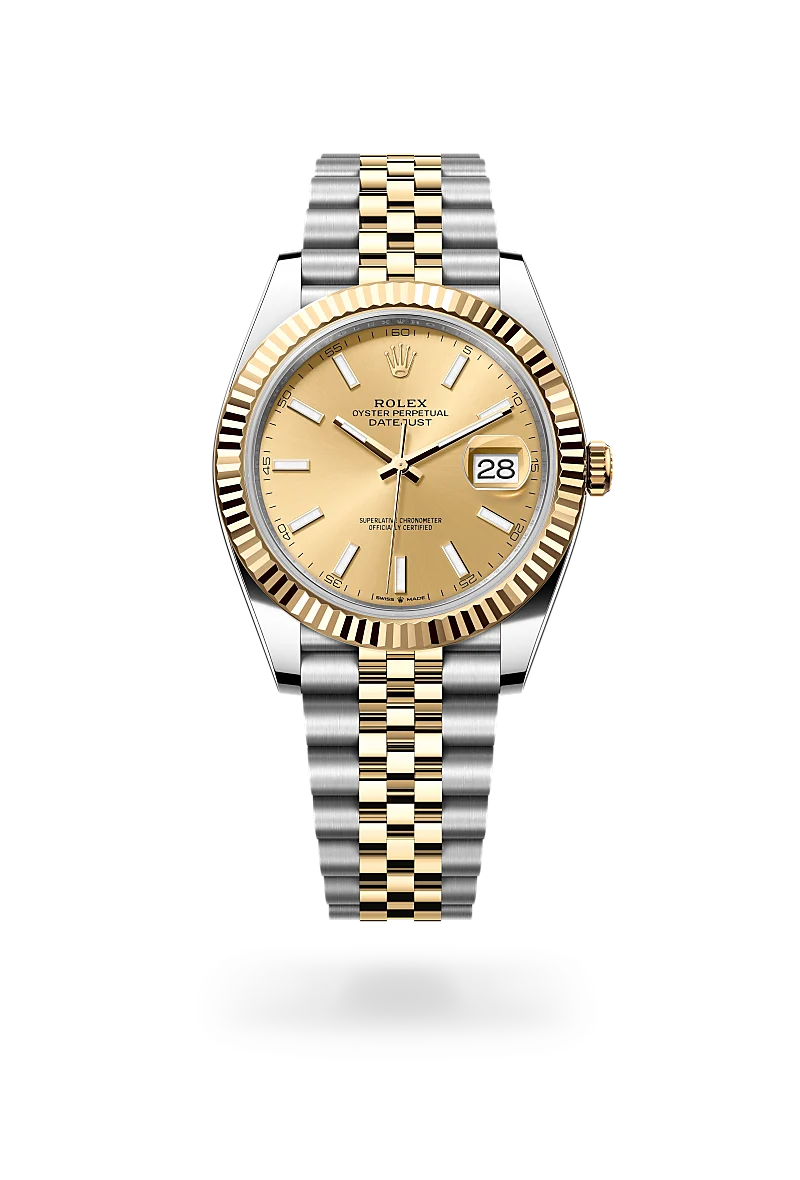 Rolex Datejust 41腕錶黃金鋼（蠔式鋼與黃金的組合）款，M126333-0010 - 伯恩錶行