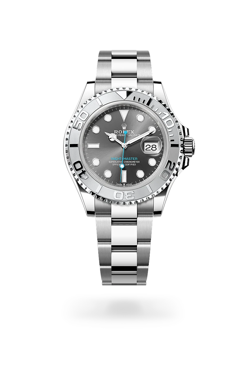 Rolex Yacht-Master 40 in Rolesium - combination of Oystersteel and platinum, M126622-0001 - Bern Watches