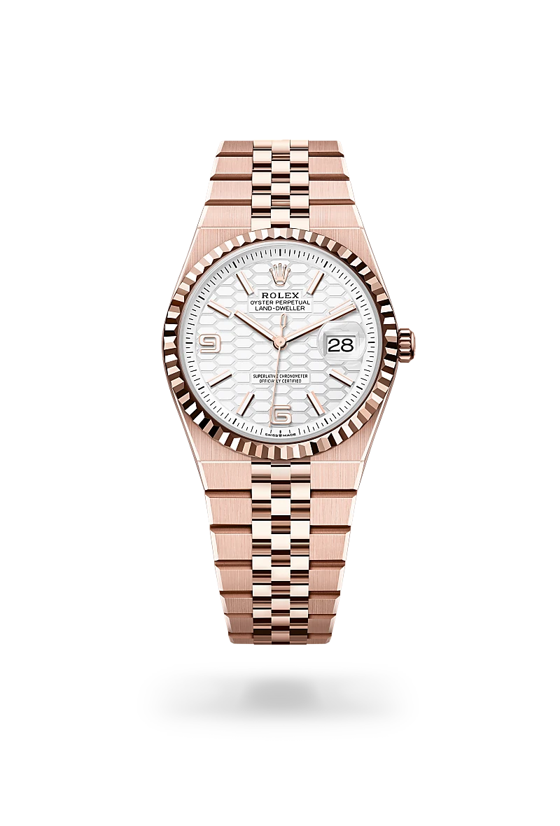 Rolex Land-Dweller 36腕錶18K永恒玫瑰金款，M127235-0001 - 伯恩錶行