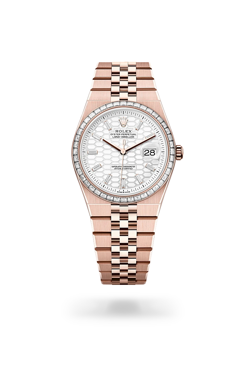 Rolex Land-Dweller 36腕錶18K永恒玫瑰金款，M127285TBR-0002 - 伯恩錶行