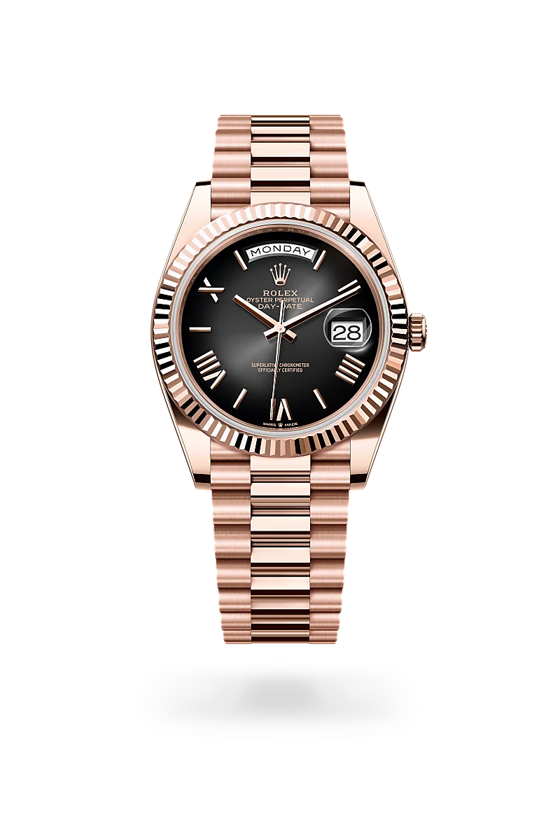 Rolex Day-Date 40腕錶18K永恒玫瑰金款，M228235-0055 - 伯恩錶行