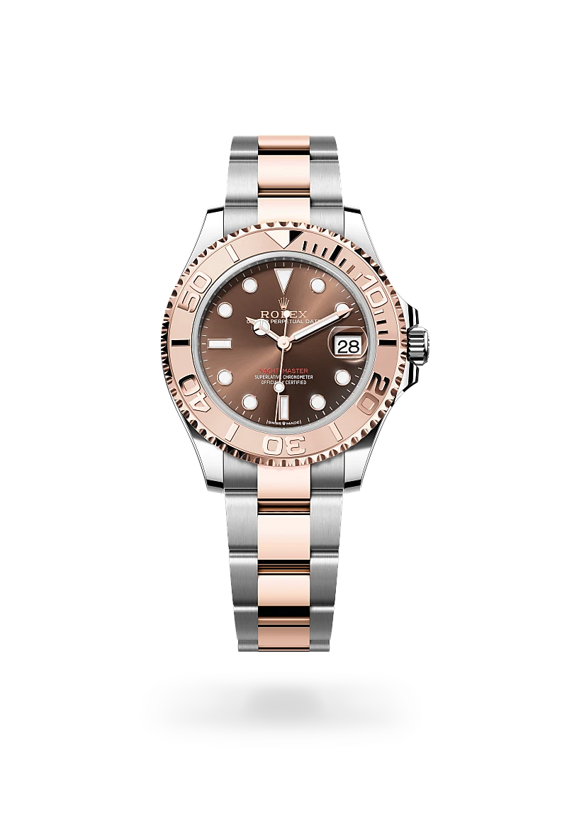 Rolex Yacht-Master 37 in Everose Rolesor - combination of Oystersteel and Everose gold, M268621-0003 - Bern Watches