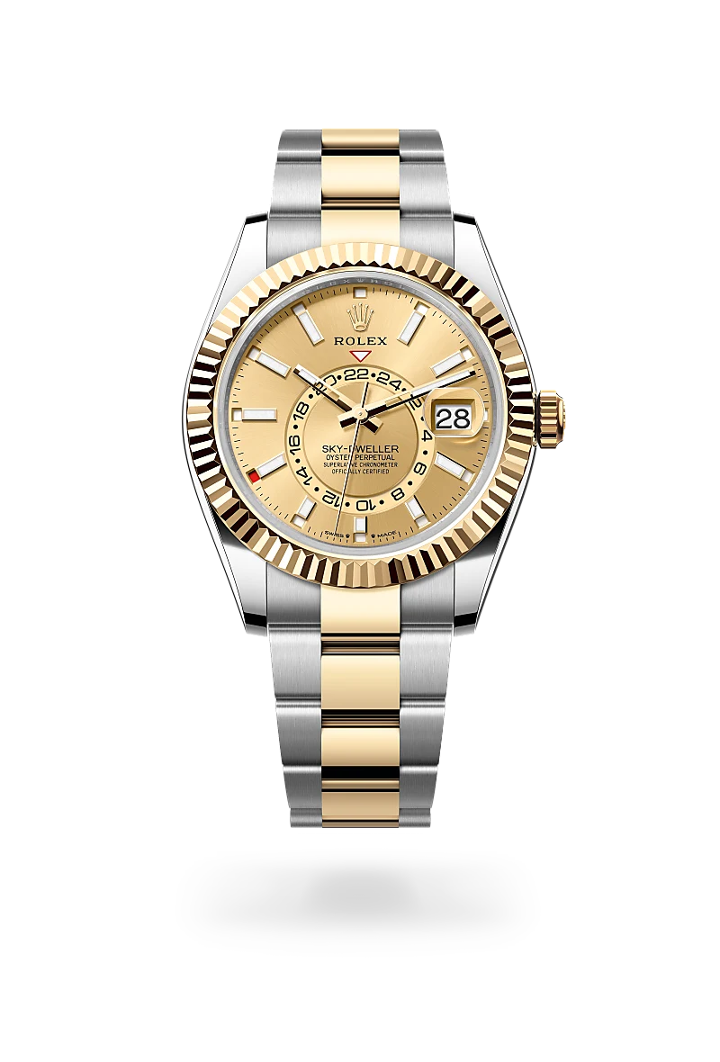 Rolex Sky-Dweller in Yellow Rolesor - combination of Oystersteel and yellow gold, M336933-0001 - Bern Watches