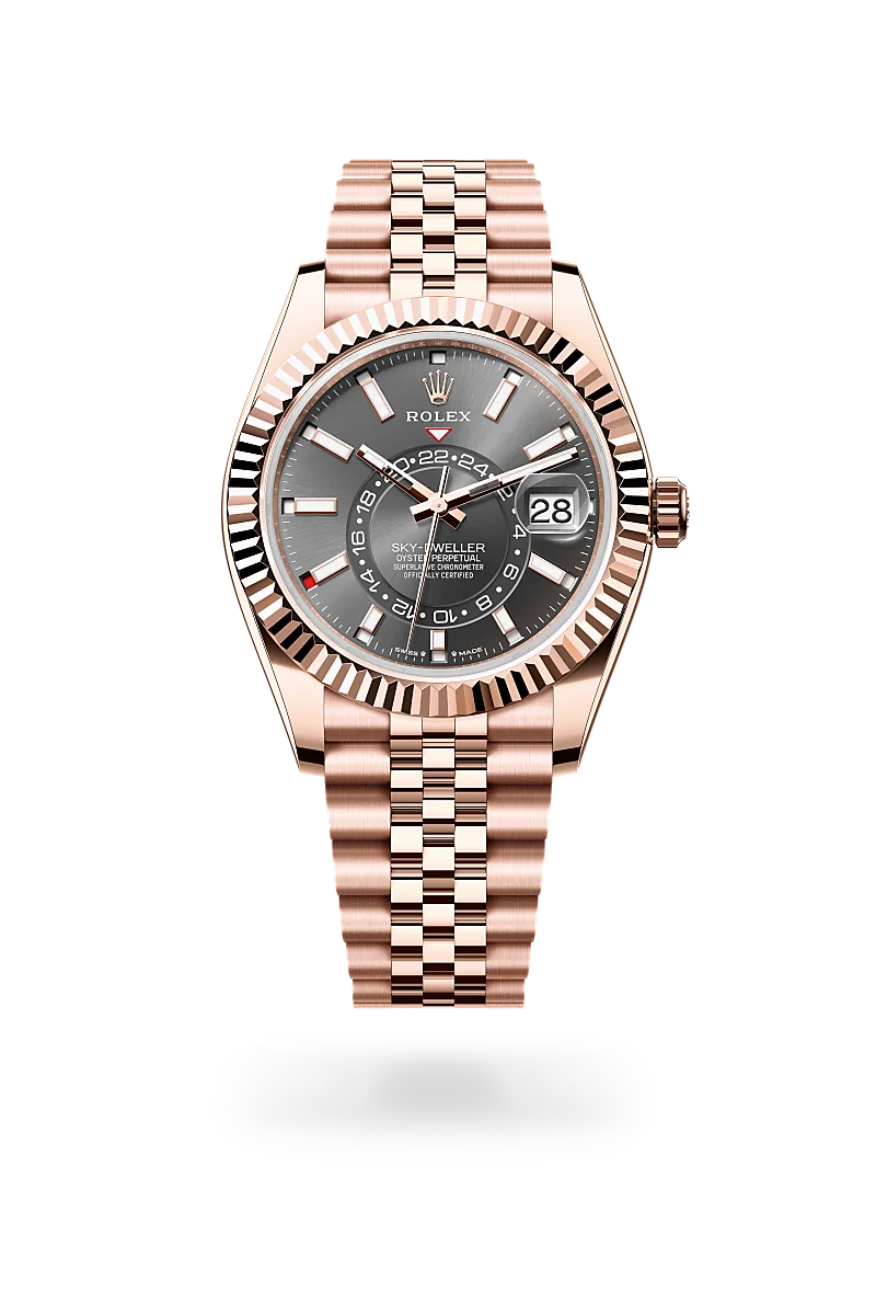 Rolex Sky-Dweller in 18 ct Everose gold, M336935-0008 - Bern Watches