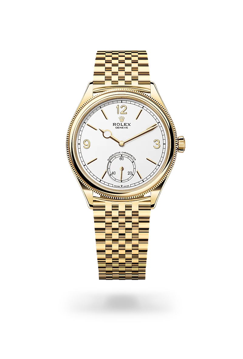 Rolex 1908 in 18 ct yellow gold, M52508-0008 - Bern Watches
